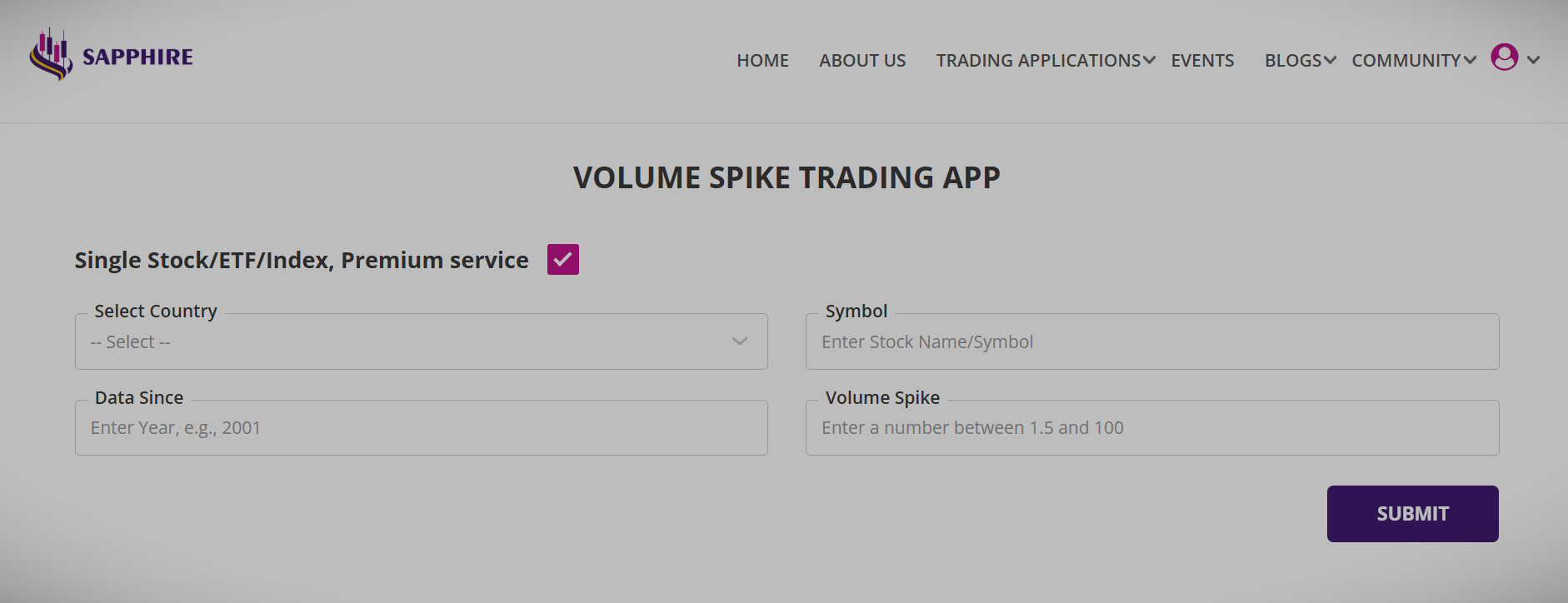 Volume spike, stock trading, volume spike trading app, smart money