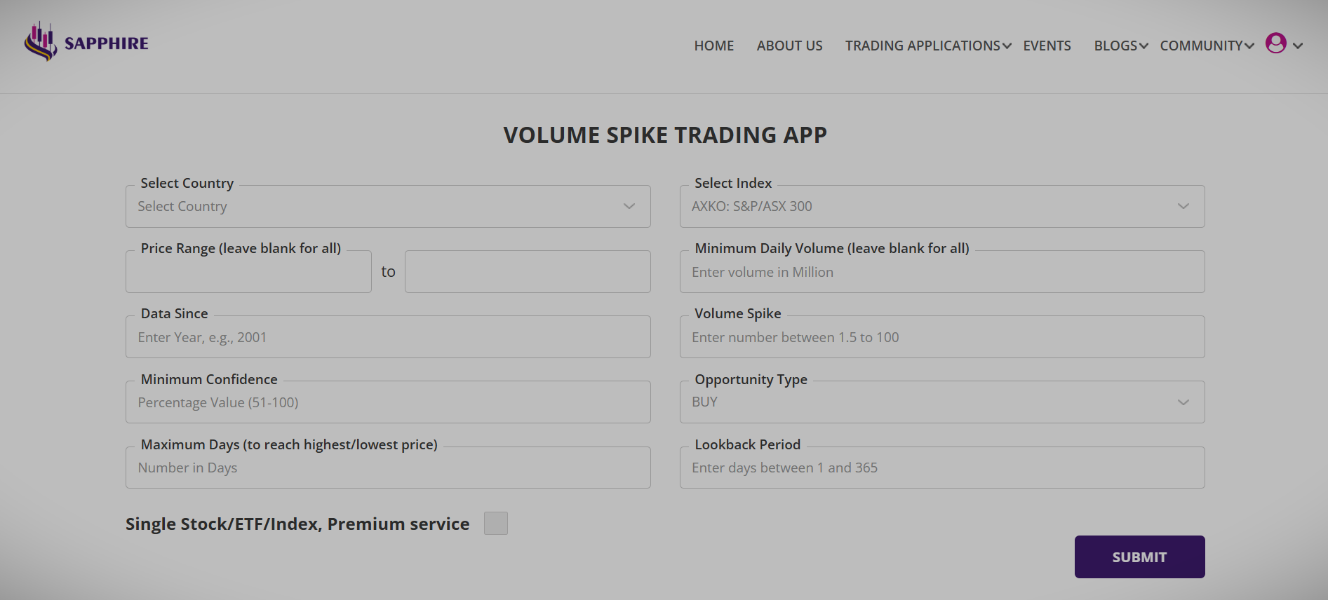 Volume spike, stock trading, volume spike trading app, smart money